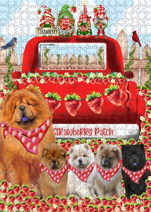 Chow Chow Jigsaw Puzzle: Explore a Variety of Personalized Designs, Interlocking Puzzles Games for Adult, Custom, Dog Lover's Gifts