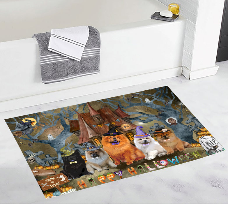 Chow Chow Anti-Slip Bath Mat, Explore a Variety of Designs, Soft and Absorbent Bathroom Rug Mats, Personalized, Custom, Dog and Pet Lovers Gift