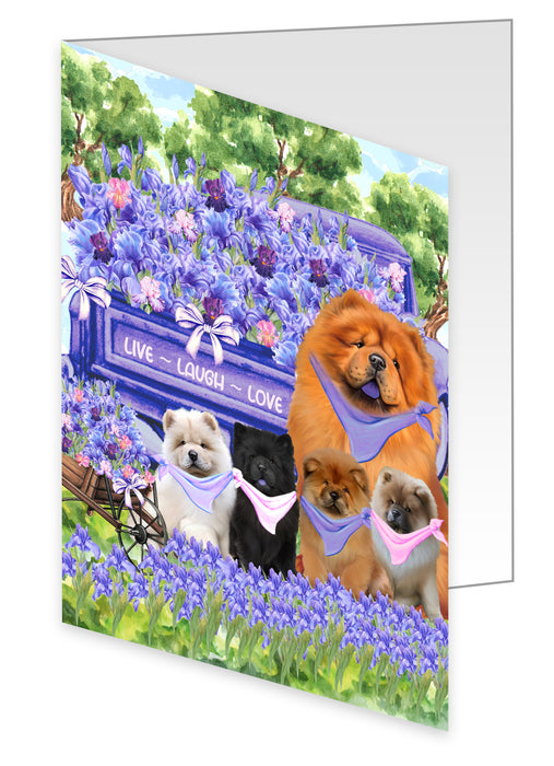 Chow Chow Greeting Cards & Note Cards, Explore a Variety of Custom Designs, Personalized, Invitation Card with Envelopes, Gift for Dog and Pet Lovers