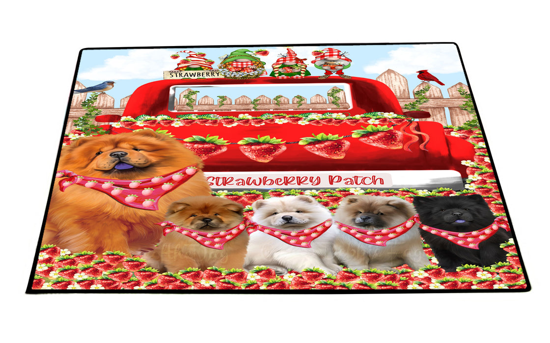 Chow Chow Floor Mats: Explore a Variety of Designs, Personalized, Custom, Halloween Anti-Slip Doormat for Indoor and Outdoor, Dog Gift for Pet Lovers