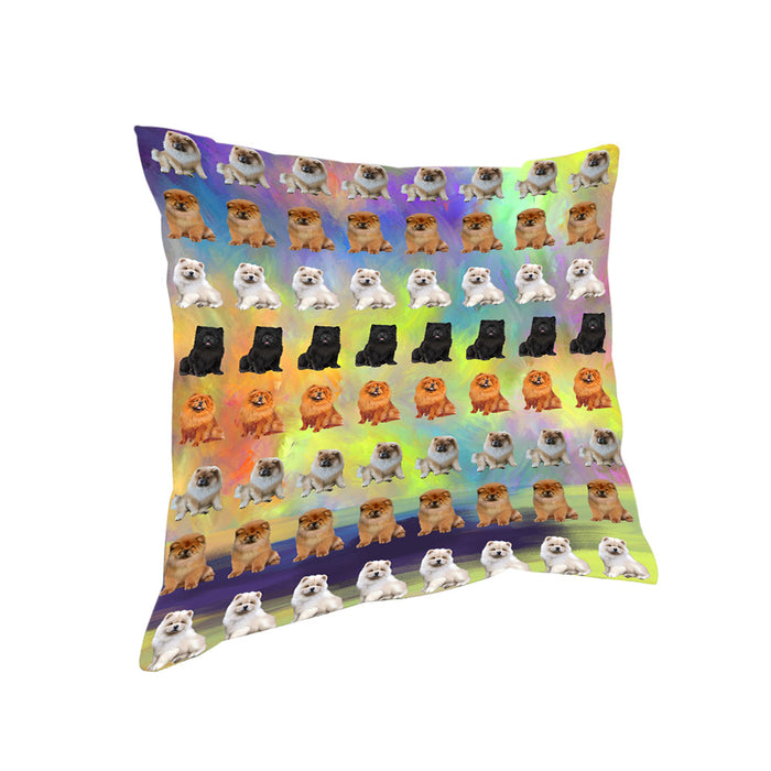 Paradise Wave Chow Chow Dogs Pillow PIL83440