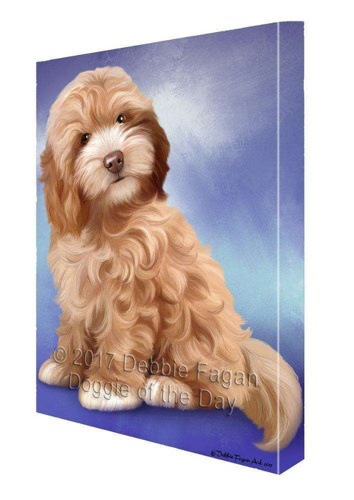 Cockapoo Dog Canvas Wall Art