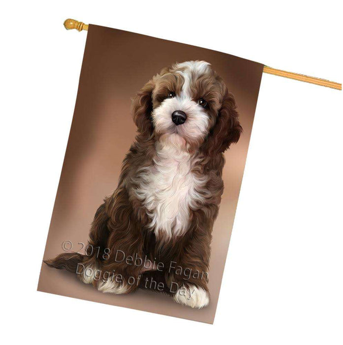 Cockapoo Dog House Flag FLG52935