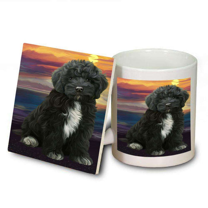 Cockapoo Dog Mug and Coaster Set MUC52761