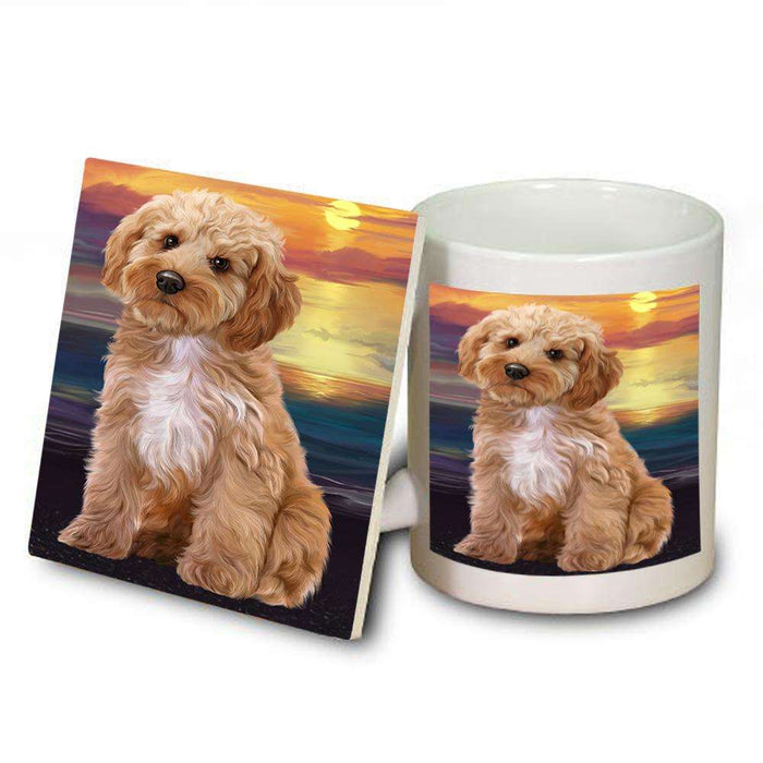 Cockapoo Dog Mug and Coaster Set MUC52762