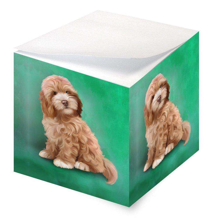 Cockapoo Dog Note Cube