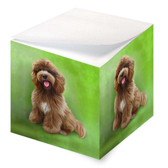 Cockapoo Dog Note Cube
