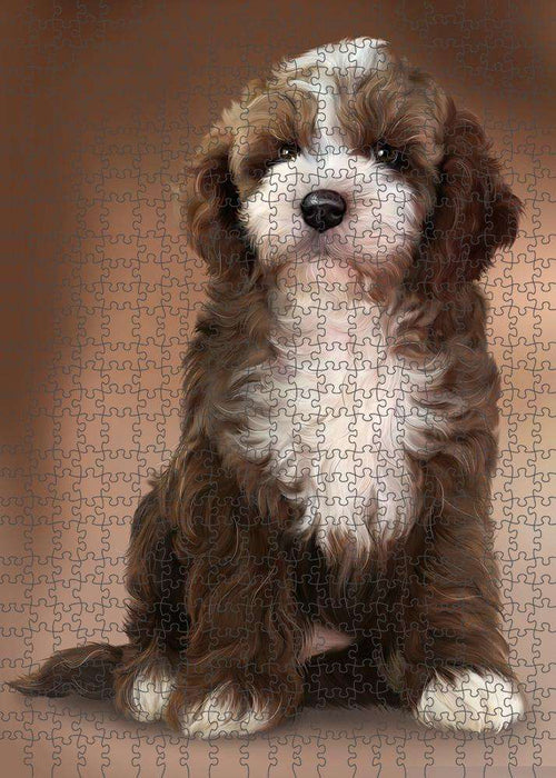 Cockapoo Dog Puzzle with Photo Tin PUZL63002