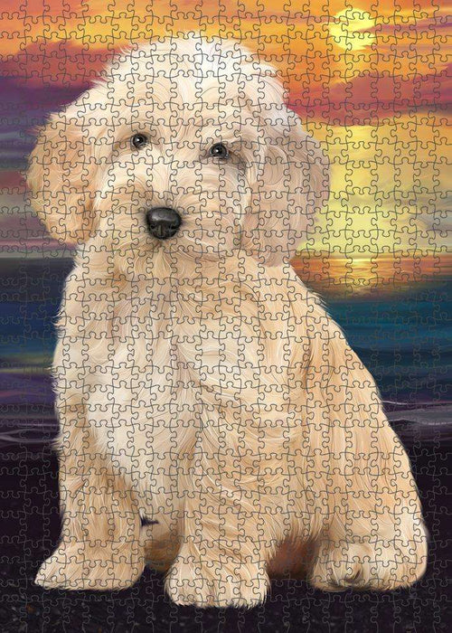 Cockapoo Dog Puzzle with Photo Tin PUZL62646