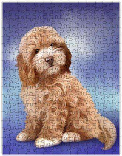 Cockapoo Dog Puzzle with Photo Tin
