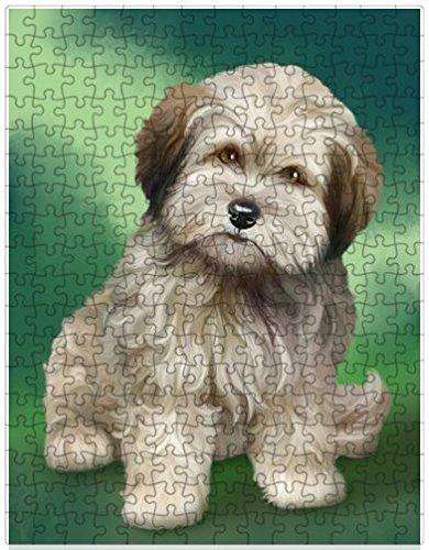 Cockapoo Dog Puzzle with Photo Tin