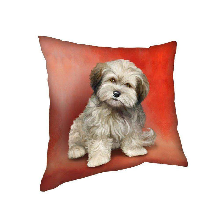 Cockapoo Golden Sable Dog Throw Pillow