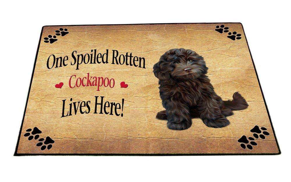 Cockapoo Spoiled Rotten Dog Indoor/Outdoor Floormat