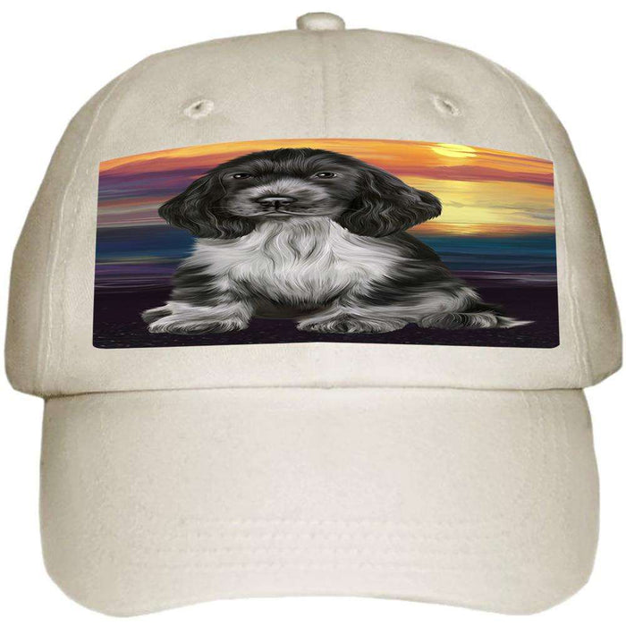 Cocker Spaniel Dog Ball Hat Cap HAT62058