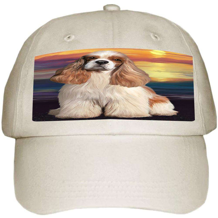 Cocker Spaniel Dog Ball Hat Cap HAT62061