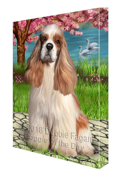 Cocker Spaniel Dog Canvas Print Wall Art Décor CVS92591