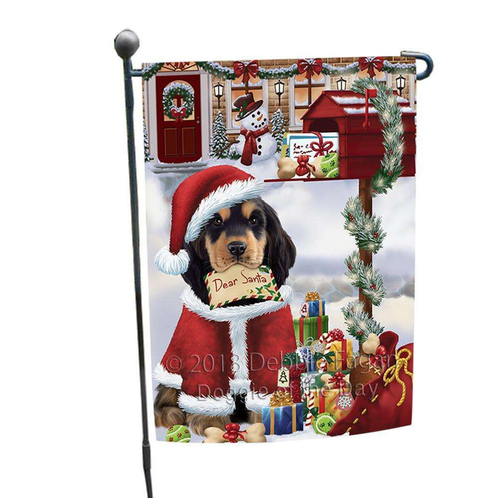 Cocker Spaniel Dog Dear Santa Letter Christmas Holiday Mailbox Garden Flag GFLG53597