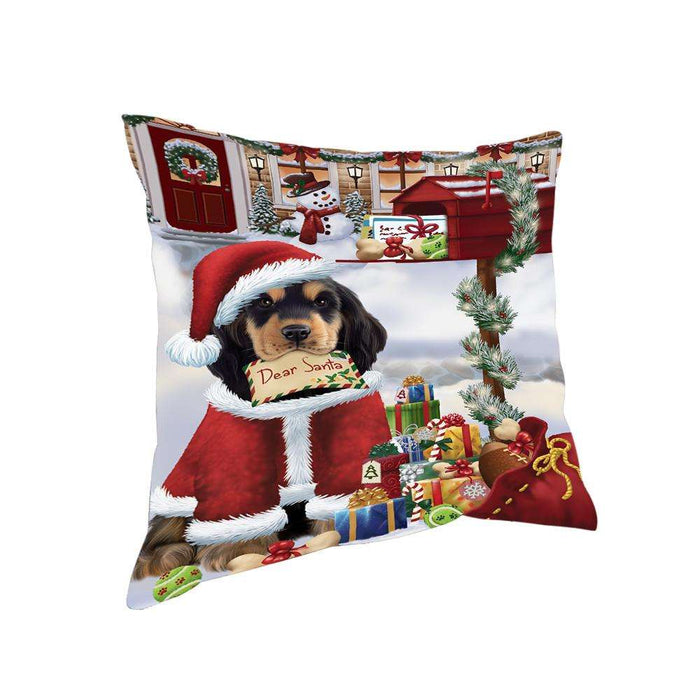 Cocker Spaniel Dog Dear Santa Letter Christmas Holiday Mailbox Pillow PIL70764