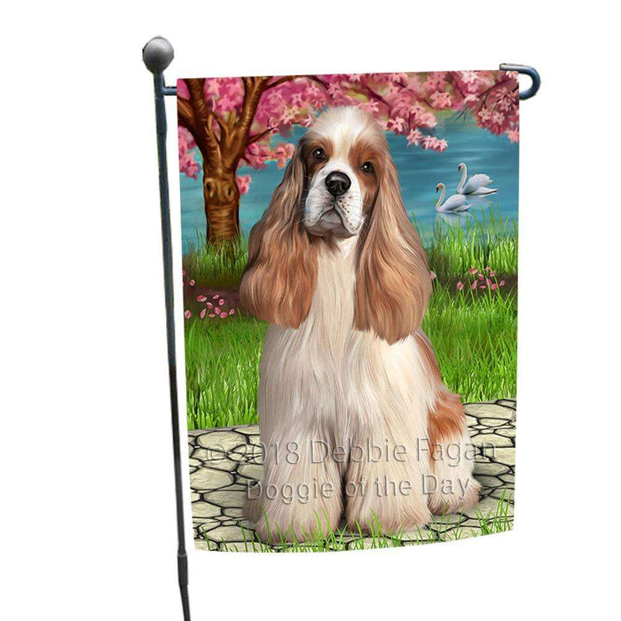 Cocker Spaniel Dog Garden Flag GFLG52811