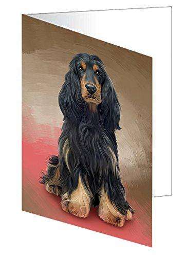 Cocker Spaniel Dog Handmade Artwork Assorted Pets Greeting Cards and Note Cards with Envelopes for All Occasions and Holiday Seasons GCD48872