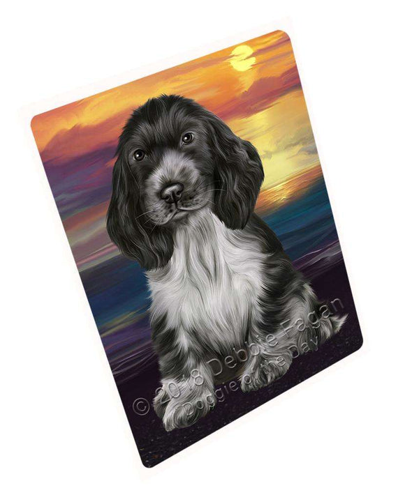 Cocker Spaniel Dog Large Refrigerator / Dishwasher Magnet RMAG77538