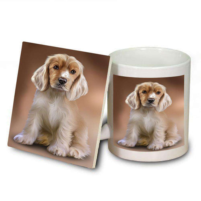 Cocker Spaniel Dog Mug and Coaster Set MUC52730