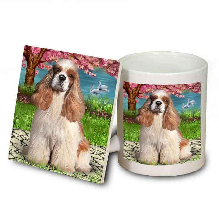 Cocker Spaniel Dog Mug and Coaster Set MUC52741