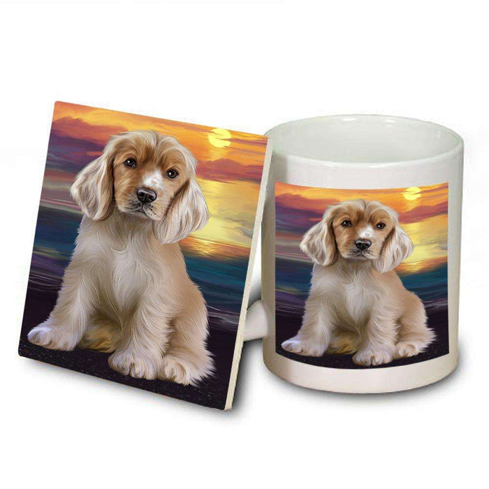 Cocker Spaniel Dog Mug and Coaster Set MUC52766