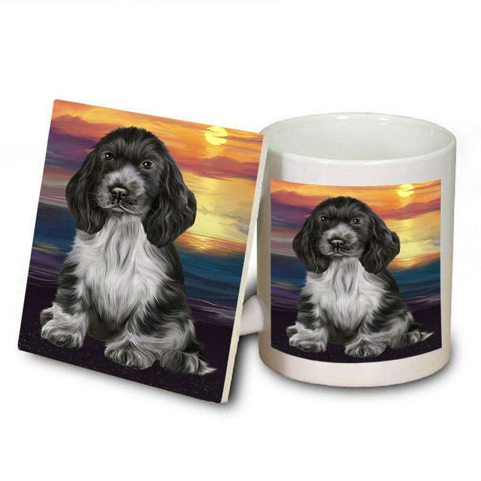 Cocker Spaniel Dog Mug and Coaster Set MUC52767