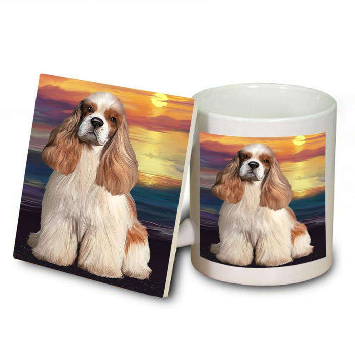 Cocker Spaniel Dog Mug and Coaster Set MUC52768
