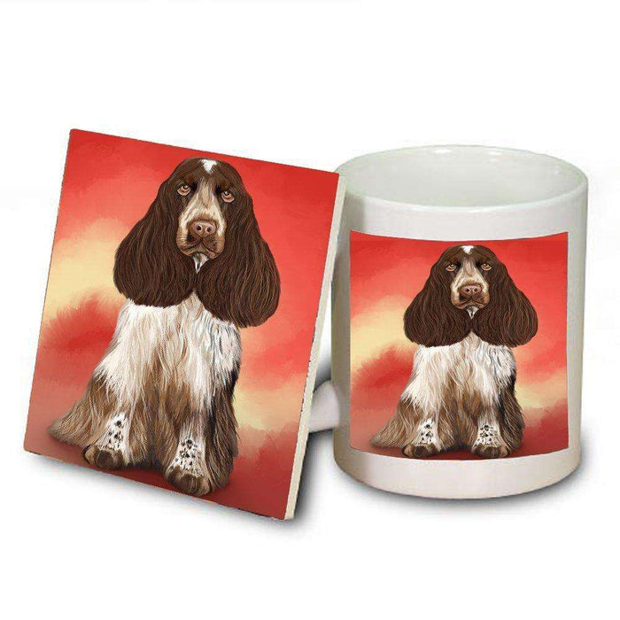 Cocker Spaniel Dog Mug and Coaster Set