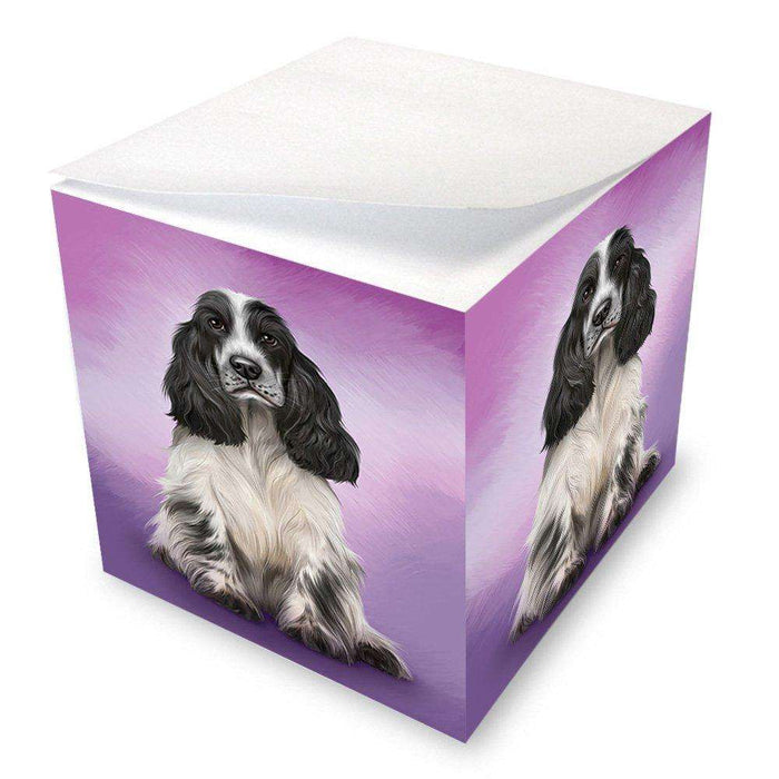 Cocker Spaniel Dog Note Cube NOC48296