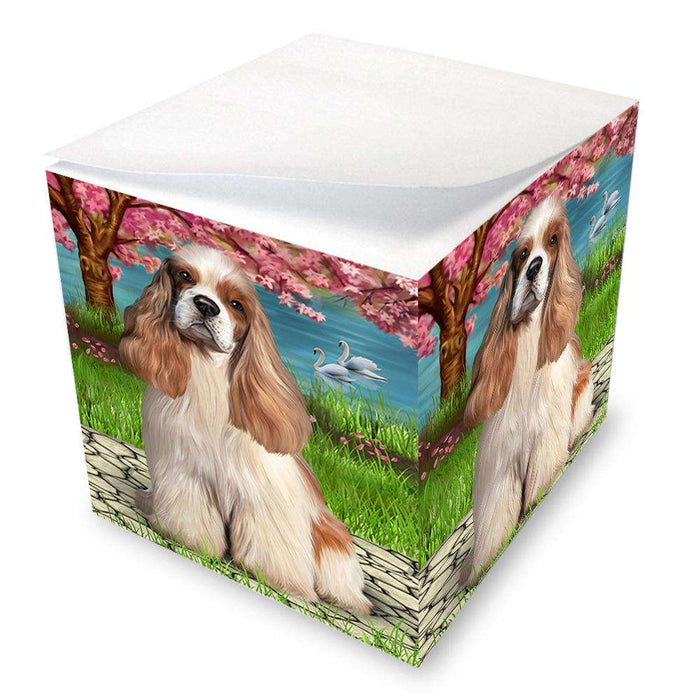 Cocker Spaniel Dog Note Cube NOC52749