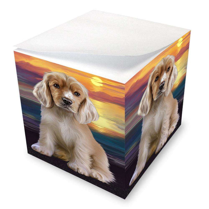 Cocker Spaniel Dog Note Cube NOC52774