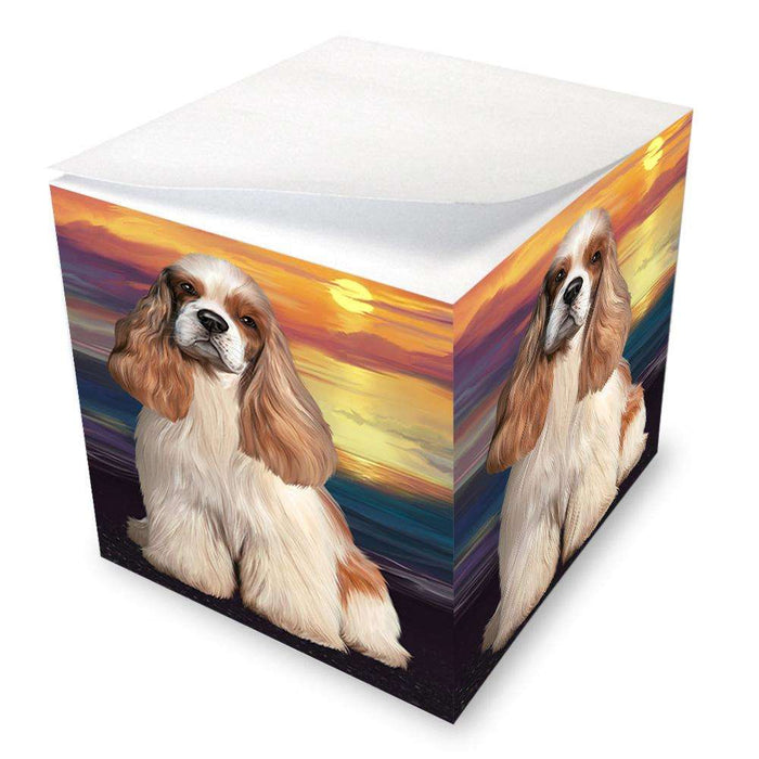 Cocker Spaniel Dog Note Cube NOC52776