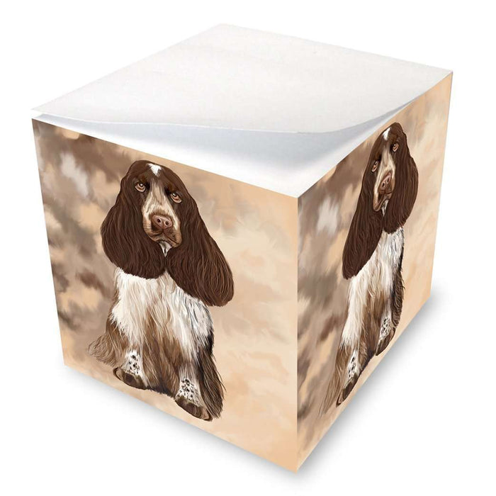Cocker Spaniel Dog Note Cube