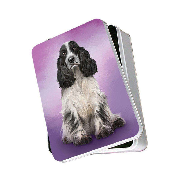 Cocker Spaniel Dog Photo Storage Tin PITN48296