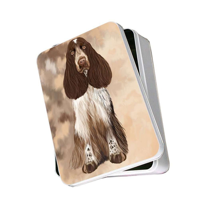 Cocker Spaniel Dog Photo Storage Tin