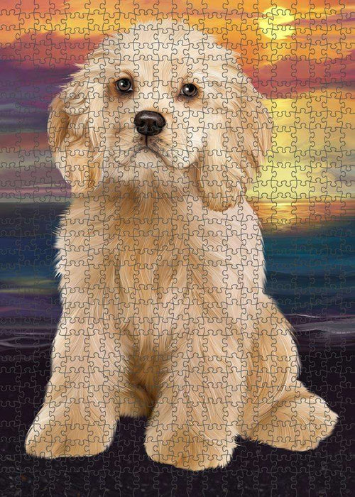 Cocker Spaniel Dog Puzzle with Photo Tin PUZL62666