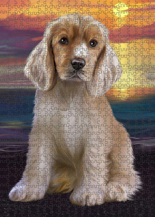 Cocker Spaniel Dog Puzzle with Photo Tin PUZL62670
