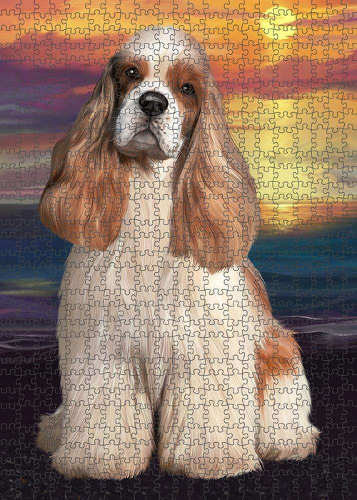 Cocker Spaniel Dog Puzzle with Photo Tin PUZL62678