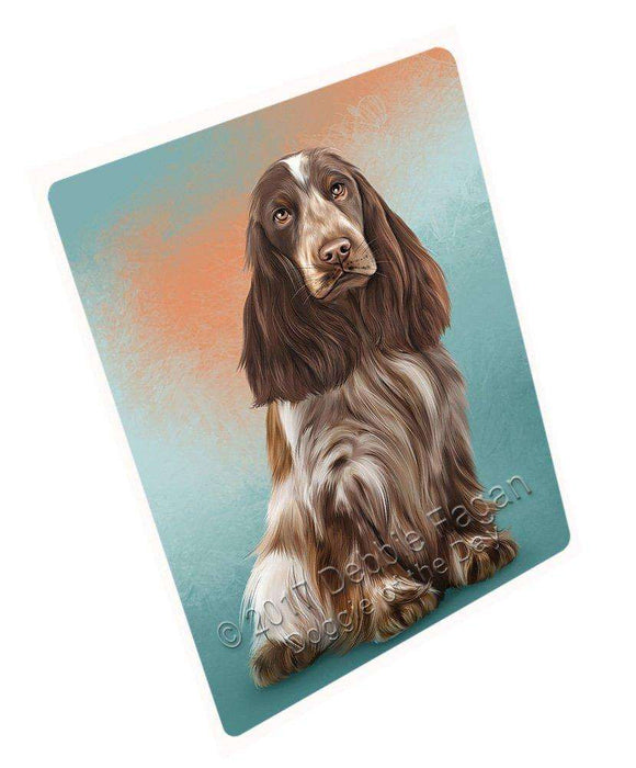 Cocker Spaniel Dog Tempered Cutting Board C48906