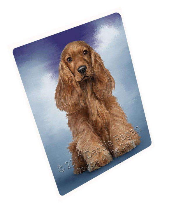 Cocker Spaniel Dog Tempered Cutting Board C48912