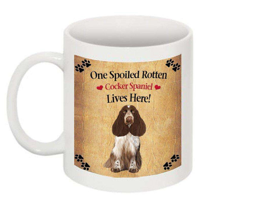 Cocker Spaniel Spoiled Rotten Dog Mug