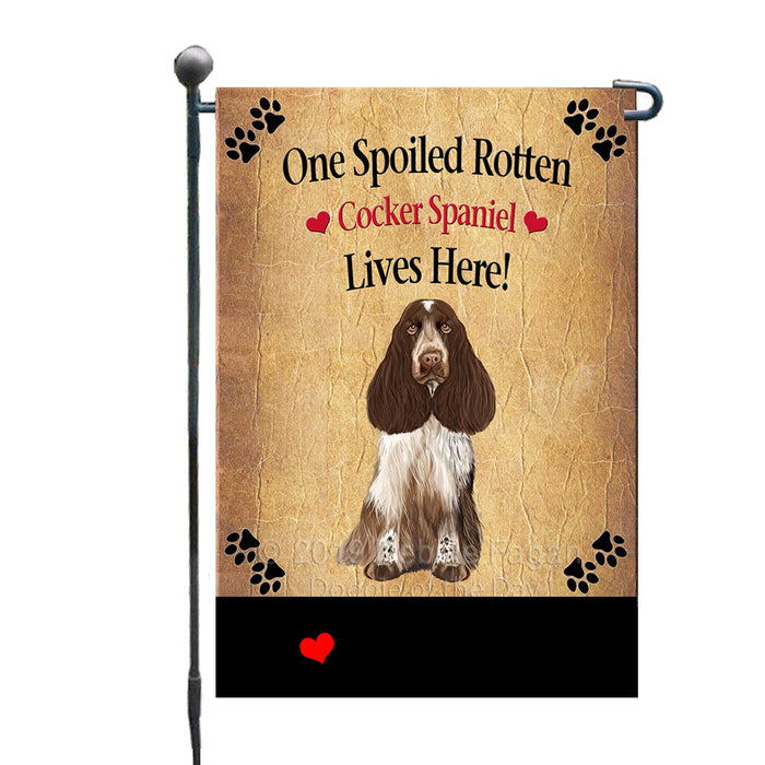 Personalized Spoiled Rotten Cocker Spaniel Dog GFLG-DOTD-A63177