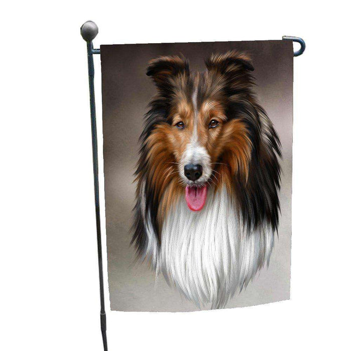 Collie Dog Garden Flag