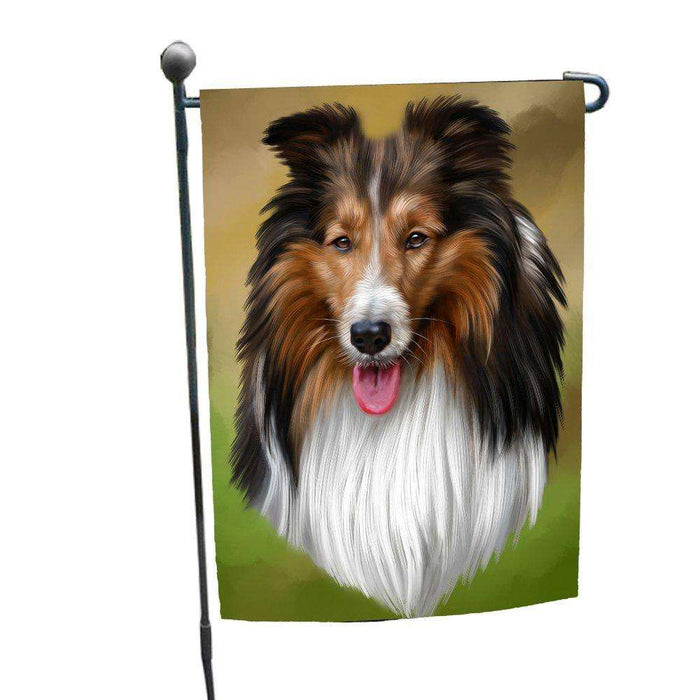 Collie Dog Garden Flag