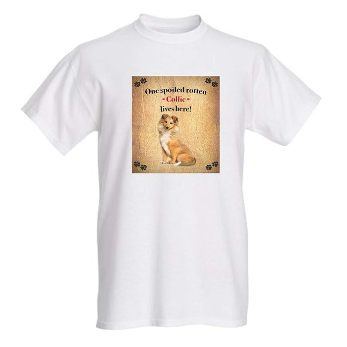 Collie Spoiled Rotten Dog T-Shirt