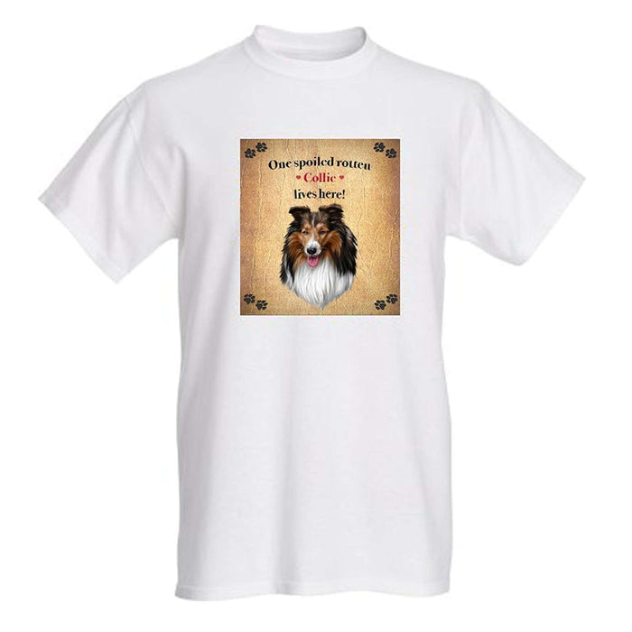 Collie Spoiled Rotten Dog T-Shirt
