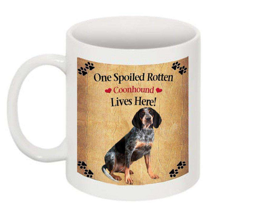 Coonhound Bluetick Spoiled Rotten Dog Mug